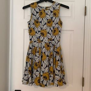 Madison Jules dress, fall floral